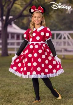Fun Costumes Deluxe Disney Minnie Mouse Costume For Girls