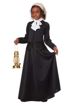 California Costume Collection Girls Harriet Tubman/Susan B. Anthony Costume