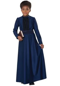California Costume Collection Girl's Ida B. Wells Costume Dress