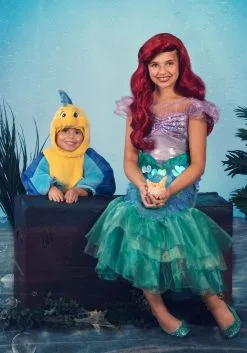 LF Products Pte. Ltd. Disney Little Mermaid Ariel Costume For Girls 13 LF Products Pte. Ltd. Disney Little Mermaid Ariel Costume For Girls -Disney Costumes Sales girls little mermaid ariel costume alt 2