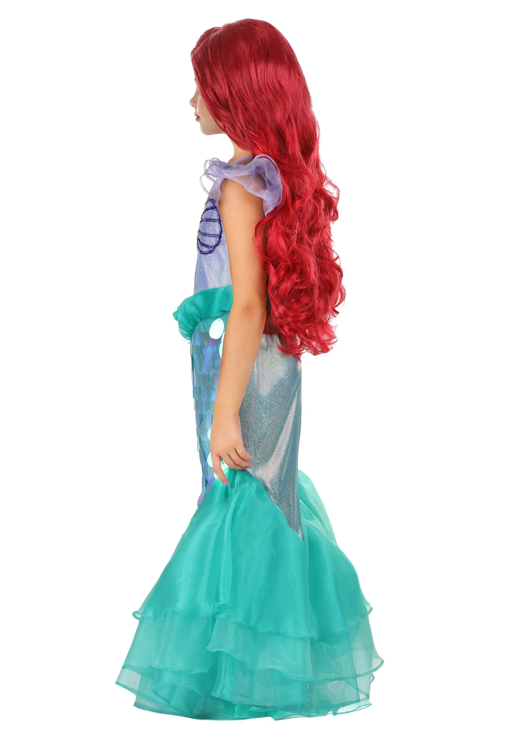 LF Products Pte. Ltd. Disney Little Mermaid Ariel Costume For Girls 9 LF Products Pte. Ltd. Disney Little Mermaid Ariel Costume For Girls - Image 7