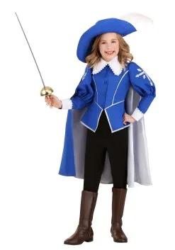Armada Musketeer Costume For Girls