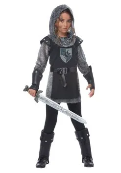 California Costume Collection Girls Noble Knight Costume
