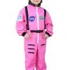 Aeromax Girl's Pink Astronaut Costume