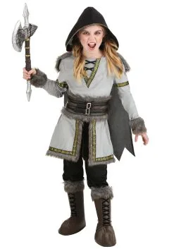 Suzhou Zhongsheng Imp & Exp Co., Ltd Premium Viking Costume For Girls