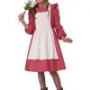 California Costume Collection Red Frontier Settler Costume For Girls