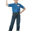 California Costume Collection Rosie The Riveter Costume For Girls
