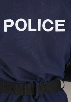 Fun Costumes Girl's Tactical Cop Jumpsuit Costume 14 Fun Costumes Girl's Tactical Cop Jumpsuit Costume -Disney Costumes Sales girls tactical cop jumpsuit alt 5