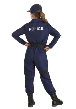 Fun Costumes Girl's Tactical Cop Jumpsuit Costume 15 Fun Costumes Girl's Tactical Cop Jumpsuit Costume -Disney Costumes Sales girls tactical cop jumpsuit alt 6