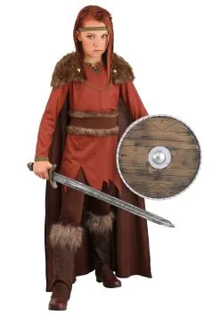 Fun Costumes Viking Hero Costume For Girls