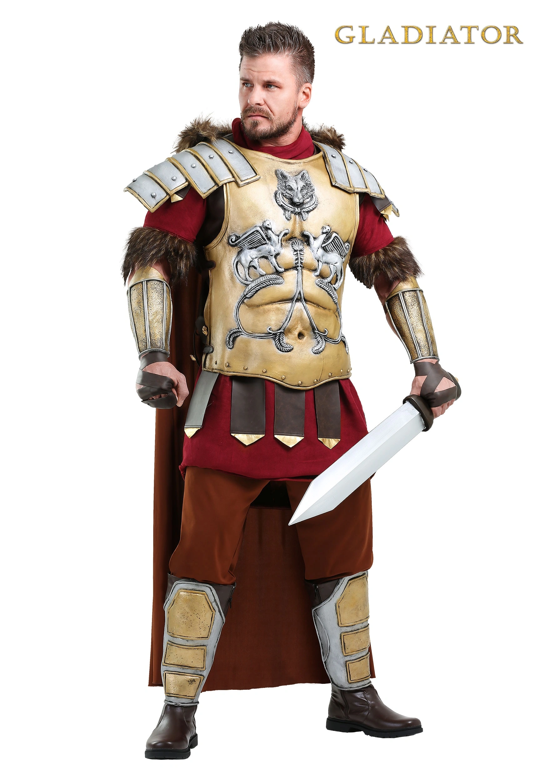 Partytime Costume & Lingerie (Yiwu) Factory Gladiator General Maximus Men's Costume 3 Partytime Costume & Lingerie (Yiwu) Factory Gladiator General Maximus Men's Costume