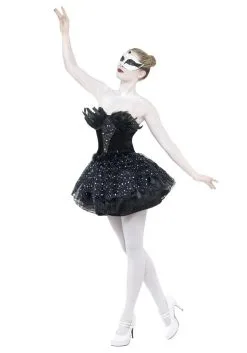 Smiffys Gothic Swan Masquerade Costume