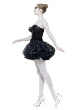 Smiffys Gothic Swan Masquerade Costume -Disney Costumes Sales gothic swan masquerade costume image3