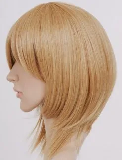 35cm Golden Flax Mixed Tonhou Project Mizuhashi Parsee Nylon Cosplay Wig 8 35cm Golden Flax Mixed Tonhou Project Mizuhashi Parsee Nylon Cosplay Wig -Disney Costumes Sales image 013a 21 1 2 4 1