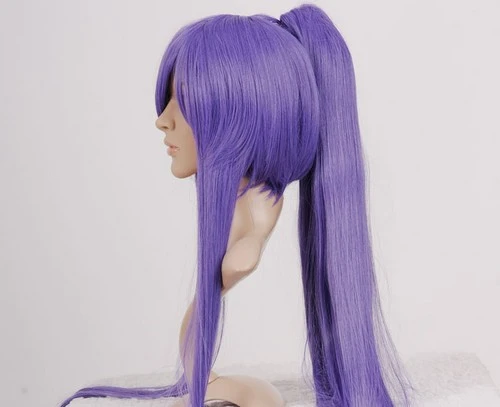 Purple 100cm Tonhou Project Watatsuki No Yorihime Nylon Cosplay Wig 5 Purple 100cm Tonhou Project Watatsuki No Yorihime Nylon Cosplay Wig - Image 3