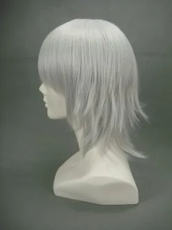 Silver 32cm Tonhou Project Tokiko Cosplay Wig 10 Silver 32cm Tonhou Project Tokiko Cosplay Wig -Disney Costumes Sales image 3 16 5 1