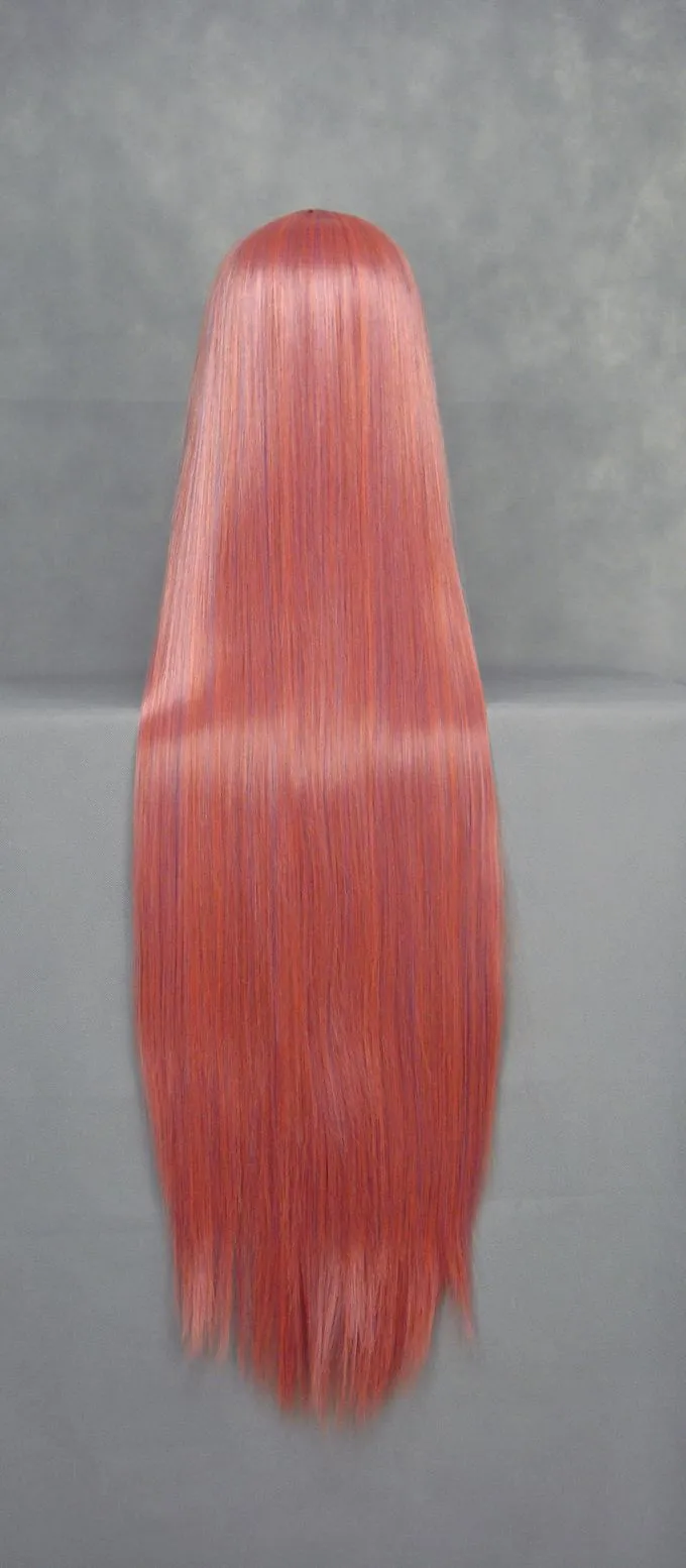 Pink 100cm Tonhou Project Hong Meiling Nylon Cosplay Wig 6 Pink 100cm Tonhou Project Hong Meiling Nylon Cosplay Wig - Image 4