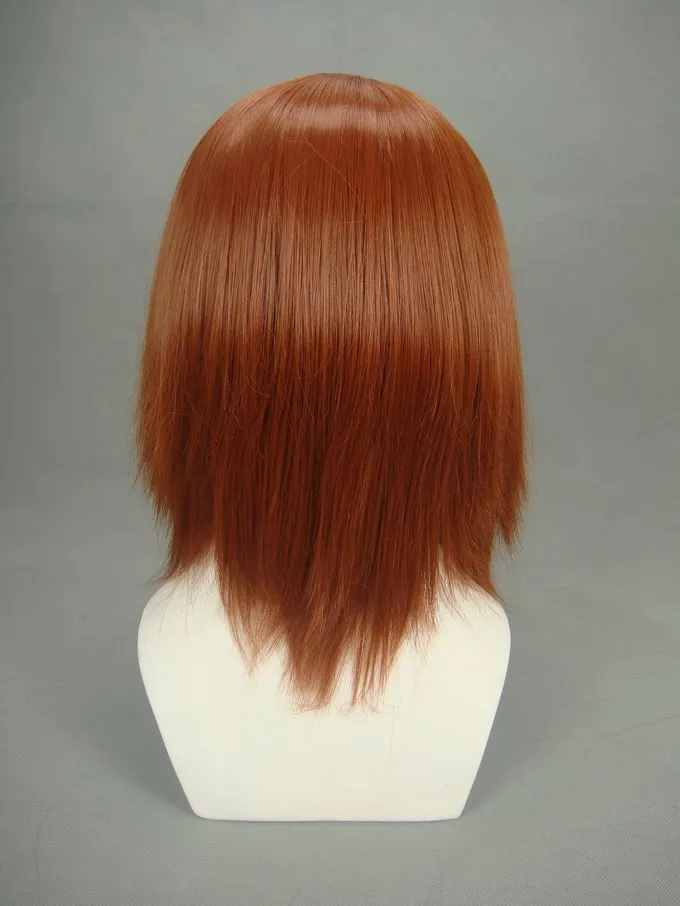 Red Brown 40cm Tonhou Project Hieda No Akyu Cosplay Wig 7 Red Brown 40cm Tonhou Project Hieda No Akyu Cosplay Wig - Image 5