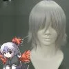 Silver 32cm Tonhou Project Tokiko Cosplay Wig