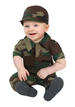 Fun Costumes Infant Infantry Soldier Costume