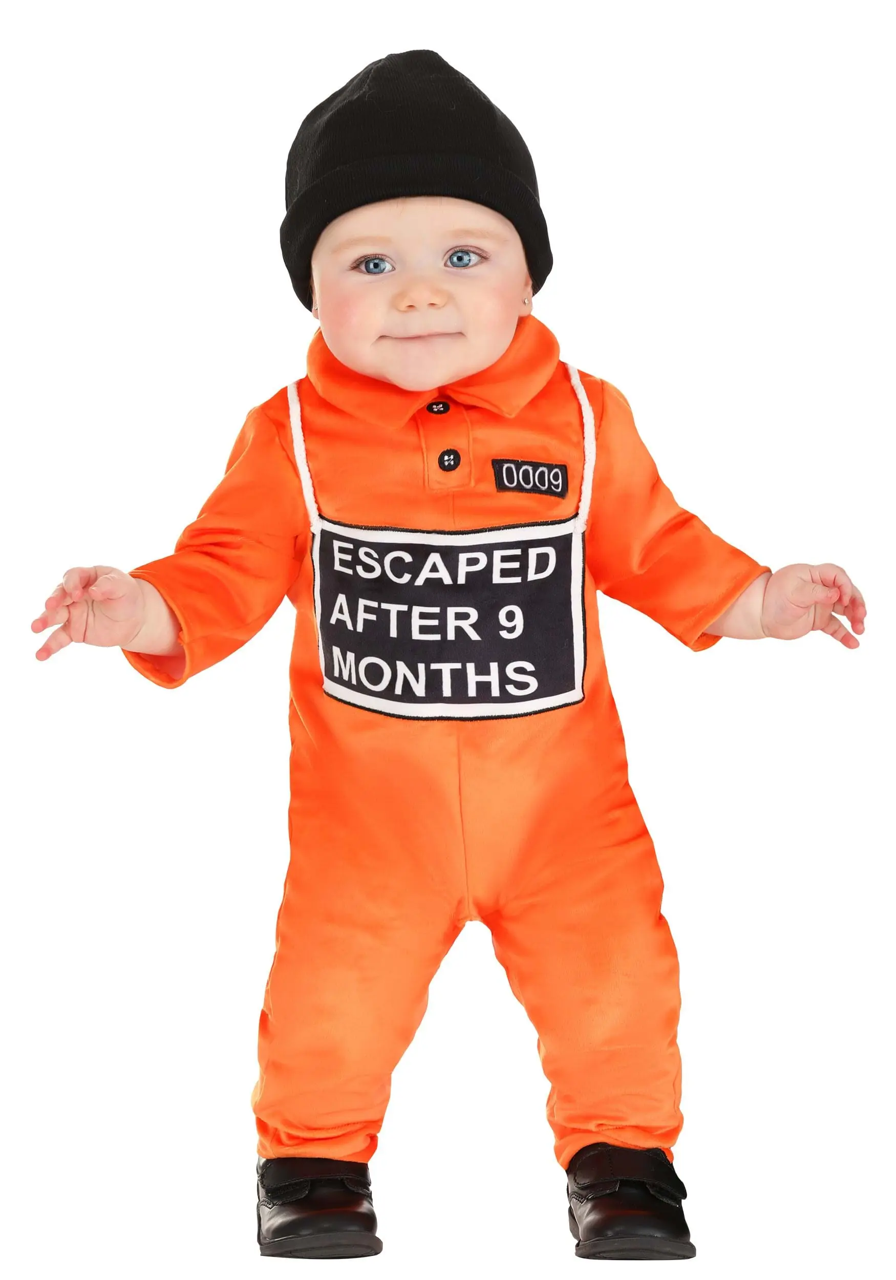 M&R TOY CO., LTD Baby Nine Months Prisoner Costume 3 M&R TOY CO., LTD Baby Nine Months Prisoner Costume