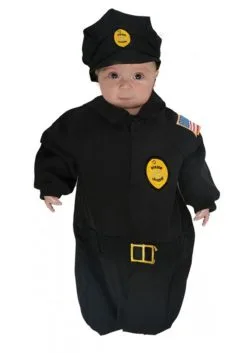 Underwraps Infant Police Bunting Costume