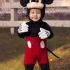 M&R TOY CO., LTD Snuggly Disney Mickey Mouse Baby Costume -Disney Costumes Sales infant snuggly mickey mouse costume