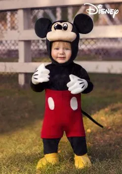 M&R TOY CO., LTD Snuggly Disney Mickey Mouse Baby Costume