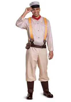 Disguise Jungle Cruise Deluxe Men's Frank Costume