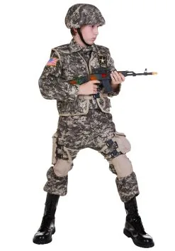 Underwraps Kids Deluxe Army Ranger Costume -Disney Costumes Sales kids deluxe army ranger costume alt1