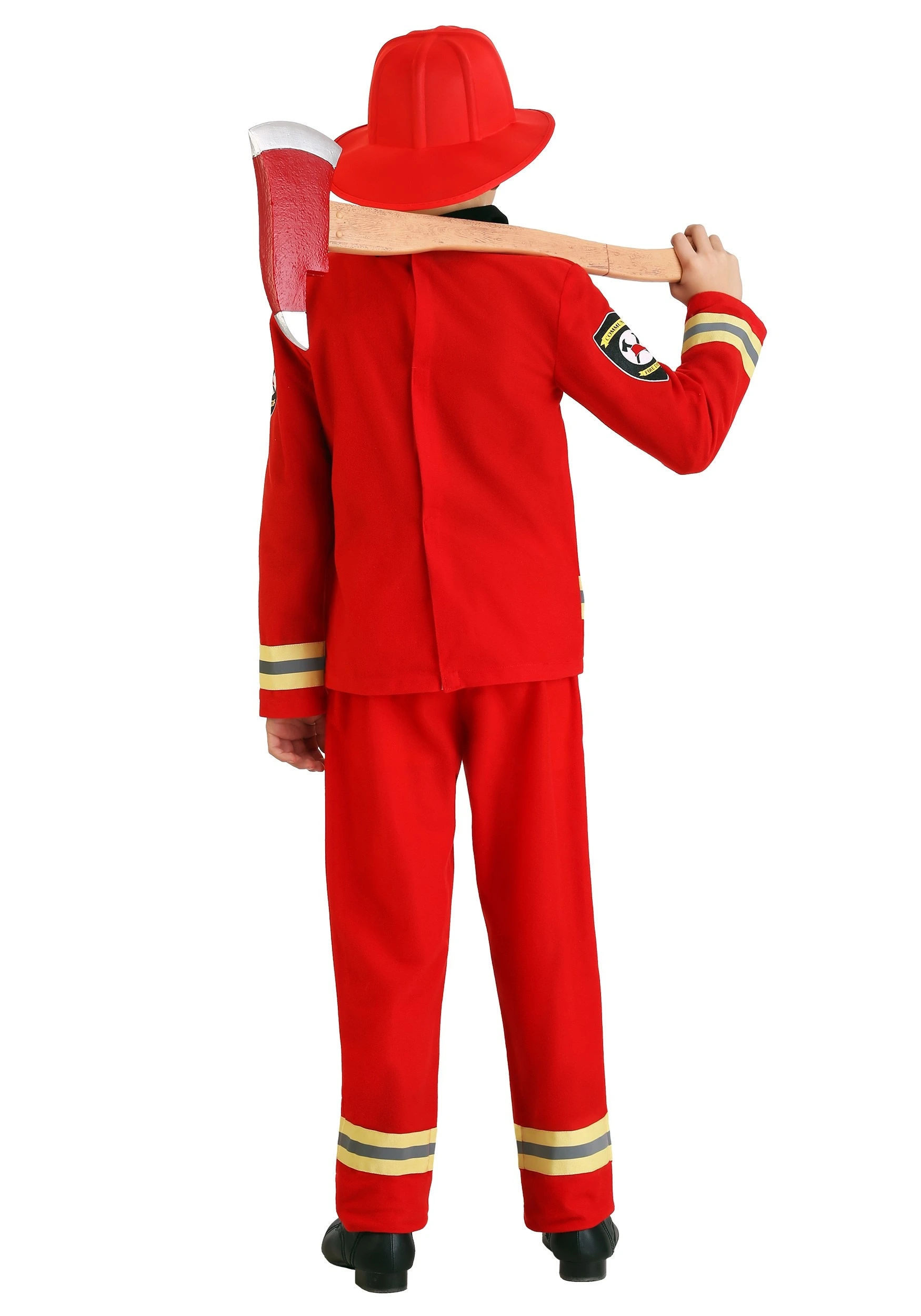Fun Costumes Friendly Firefighter Kid's Costume 4 Fun Costumes Friendly Firefighter Kid's Costume - Image 2