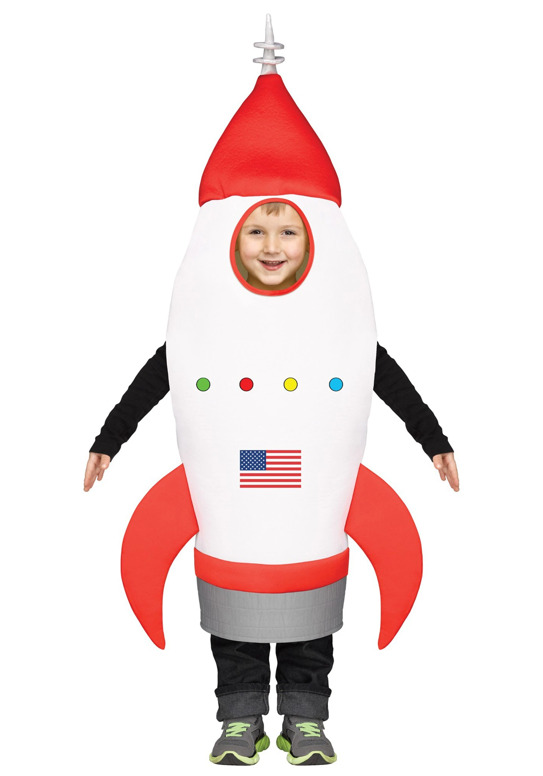 Fun World Rocket Ship Kid's Costume 3 Fun World Rocket Ship Kid's Costume