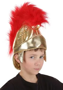 Guangzhou Fashion Travelling Goods Co. Ltd Roman Soldier Plush Helmet For Kids