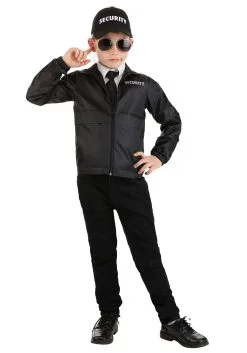 Fun Costumes Security Guard Costume For Kids
