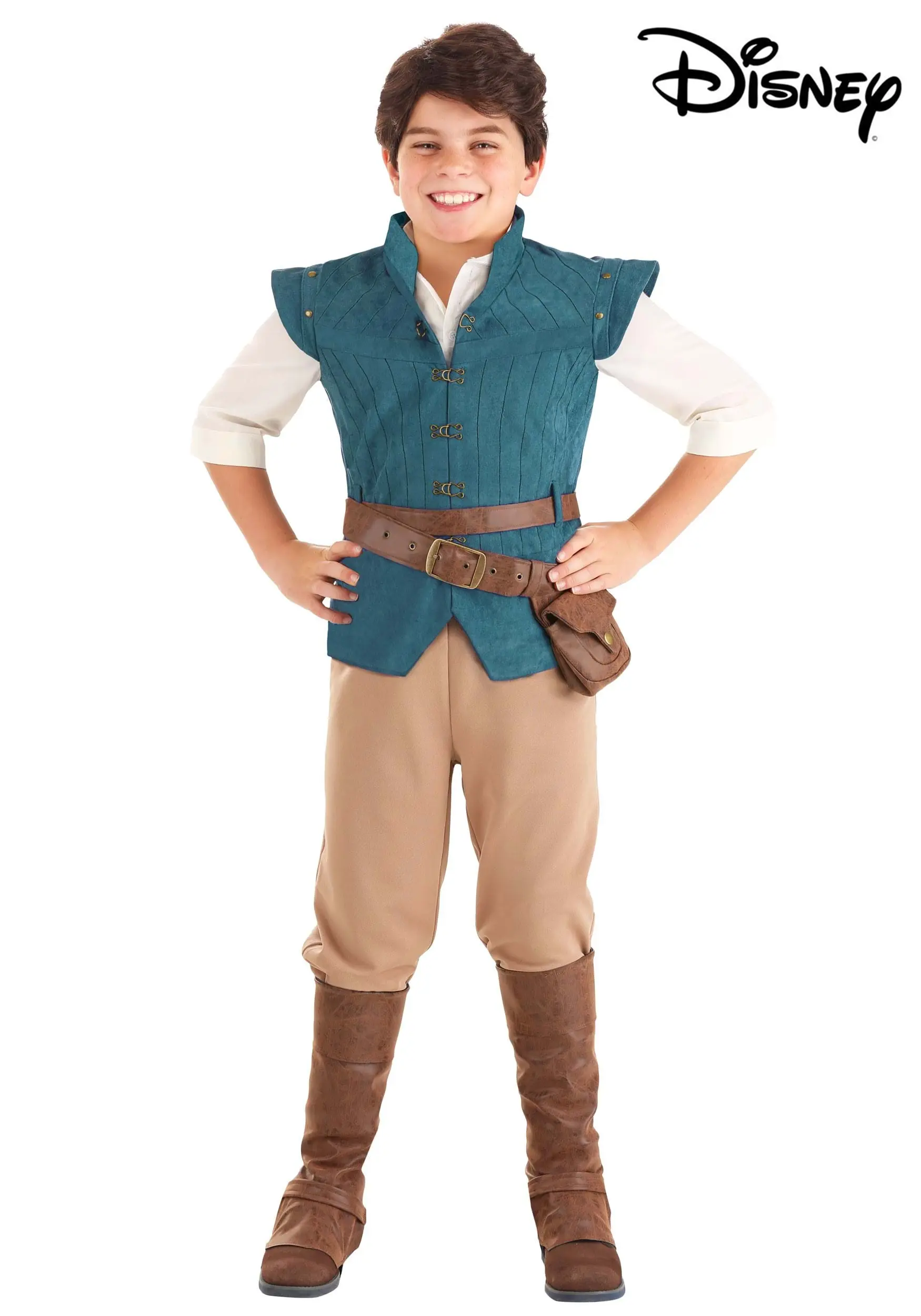 Fun Costumes Flynn Rider Costume For Kids From Disney's Tangled 6 Fun Costumes Flynn Rider Costume For Kids From Disney's Tangled - Image 4