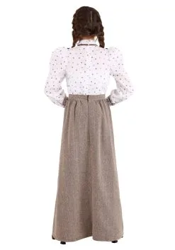 Fun Costumes Westward Pioneer Costume For Girls -Disney Costumes Sales kids westward pioneer costume back