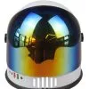 Underwraps White Multicolor Visor Astronaut Helmet For Kids