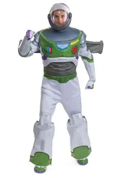 Disguise Limited Lightyear Premium Adult Buzz Lightyear Costume -Disney Costumes Sales lightyear adult premium buzz lightyear costume alt 19