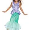 Disguise Little Mermaid Ariel Classic Costume For Girls 1 Disguise Little Mermaid Ariel Classic Costume For Girls -Disney Costumes Sales little mermaid girls ariel classic costume