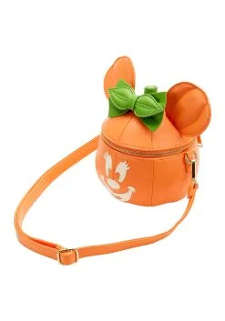 Disney Glow Face Loungefly Pumpkin Minnie Figural Crossbody Bag 11 Disney Glow Face Loungefly Pumpkin Minnie Figural Crossbody Bag -Disney Costumes Sales loungefly disney glow face pumpkin minnie figural alt 3
