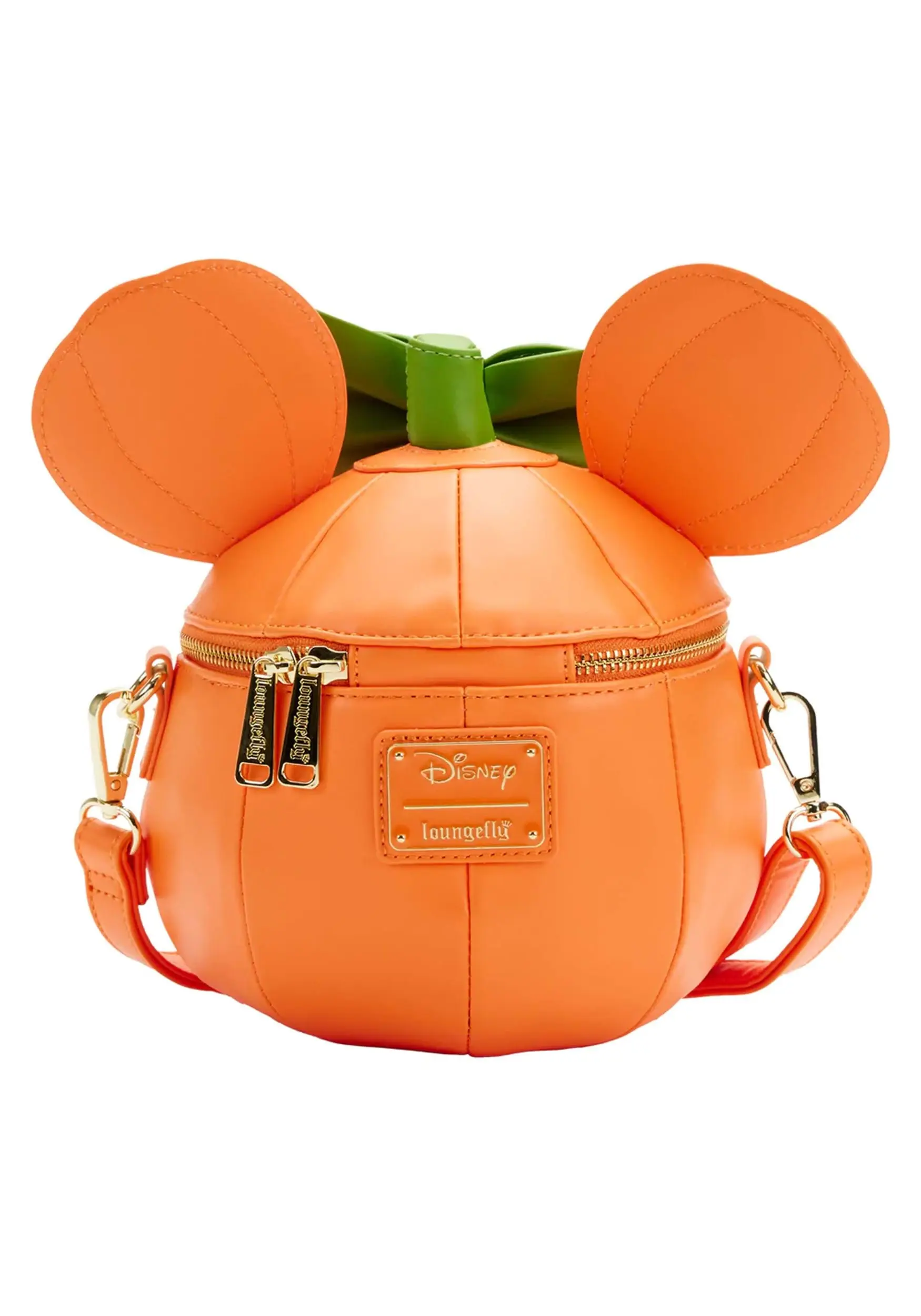 Disney Glow Face Loungefly Pumpkin Minnie Figural Crossbody Bag 7 Disney Glow Face Loungefly Pumpkin Minnie Figural Crossbody Bag - Image 5