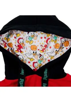 Loungefly Disney Huey, Dewey, And Louie Adult Halloween Hoodie -Disney Costumes Sales loungefly disney huey dewey louie halloween un alt 5