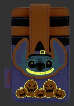 Loungefly Disney Lilo And Stitch Glow Halloween Candy Card Holder -Disney Costumes Sales loungefly disney stitch glow halloween card holder alt 3