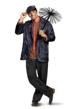 Disguise Mary Poppins Men's Deluxe Bert Costume