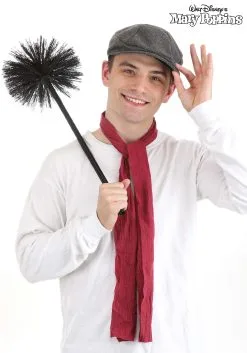 Yao Hats Mary Poppins Bert Hat, Scarf & Brush Accessory Kit