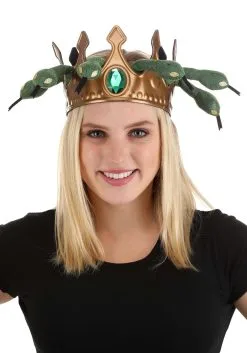 Elope Medusa Snake Costume Crown For Women