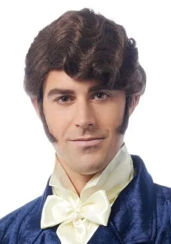 Costume Culture By Franco LLC Men's Brown Regency Wig