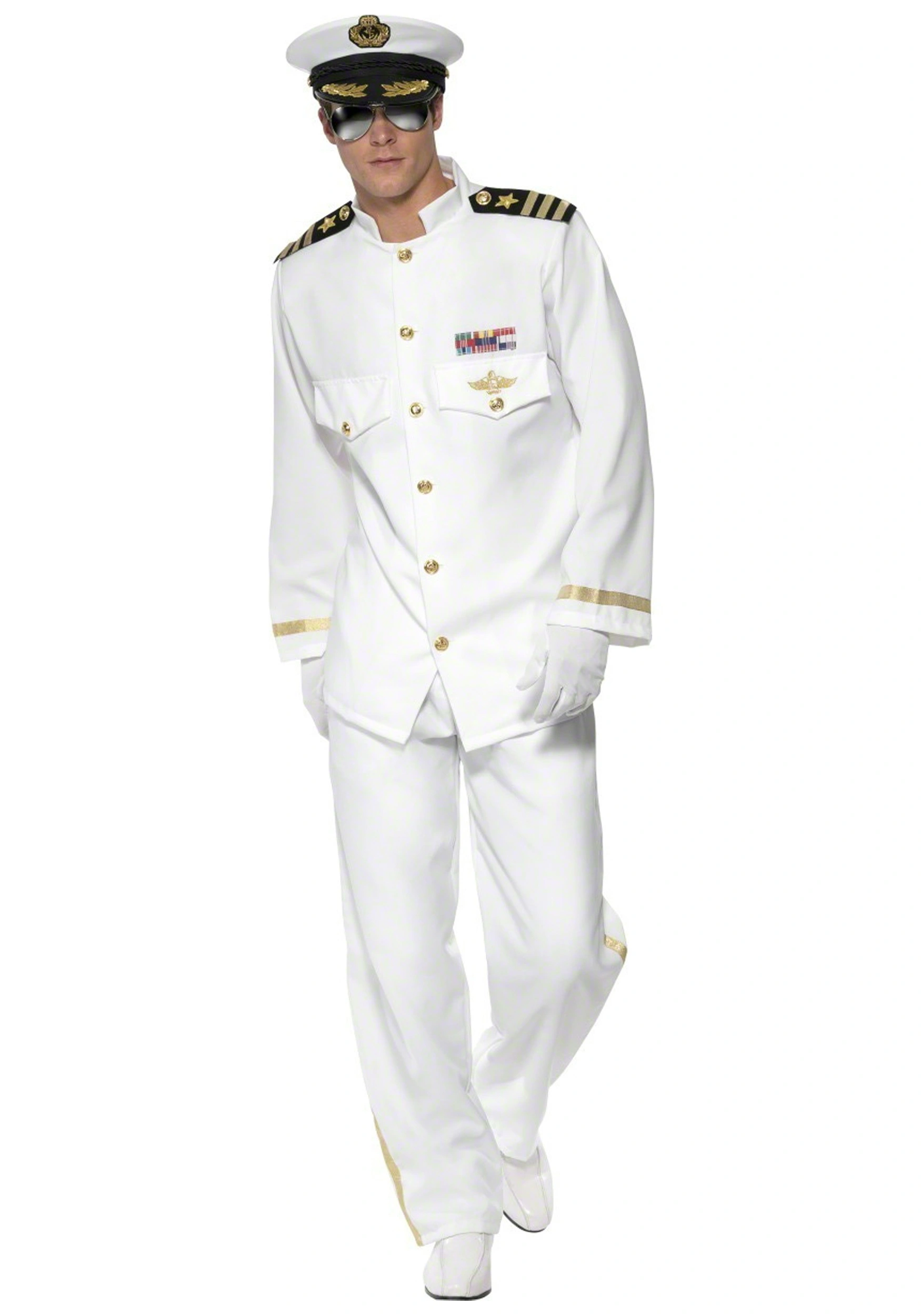 Smiffys Mens Deluxe Captain Costume 3 Smiffys Mens Deluxe Captain Costume