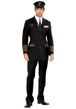 Dreamgirl Men's Mile High Pilot Costume