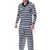 Fun Costumes Plus Size Deluxe Button Down Jailbird Costume For Men -Disney Costumes Sales mens plus size jailbird costume update1